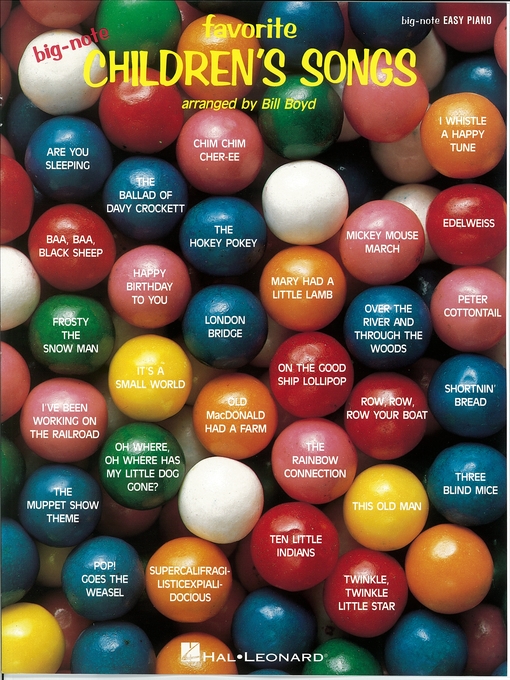 Title details for Favorite Children's Songs (Songbook) by Hal Leonard Corp. - Available